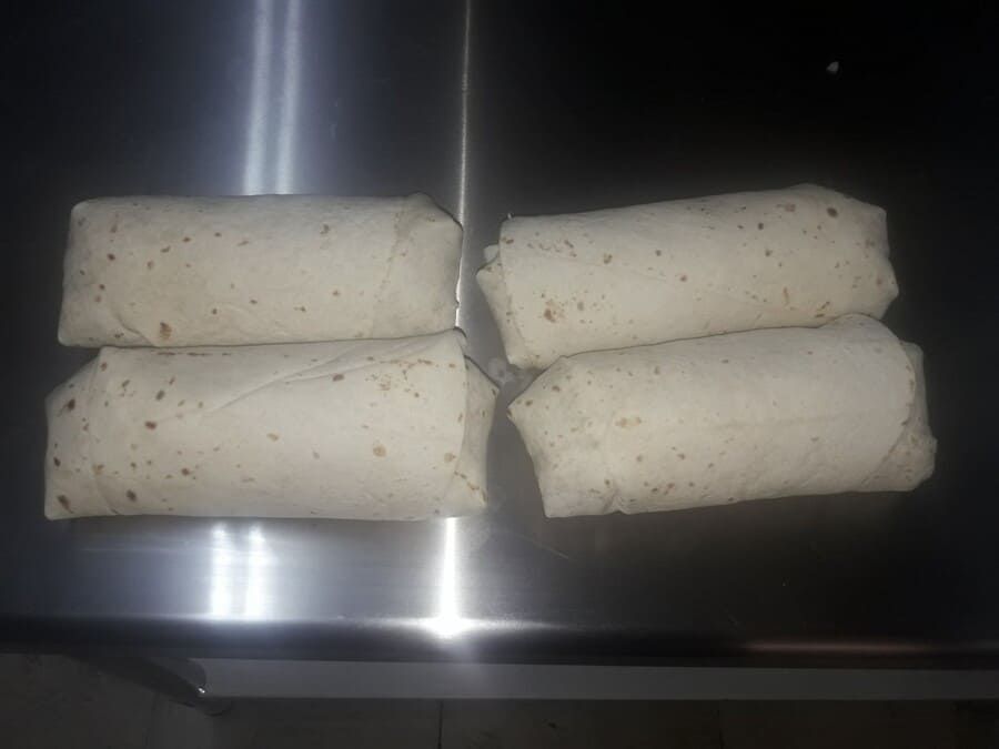 Patatas Asadas Nevada burritos